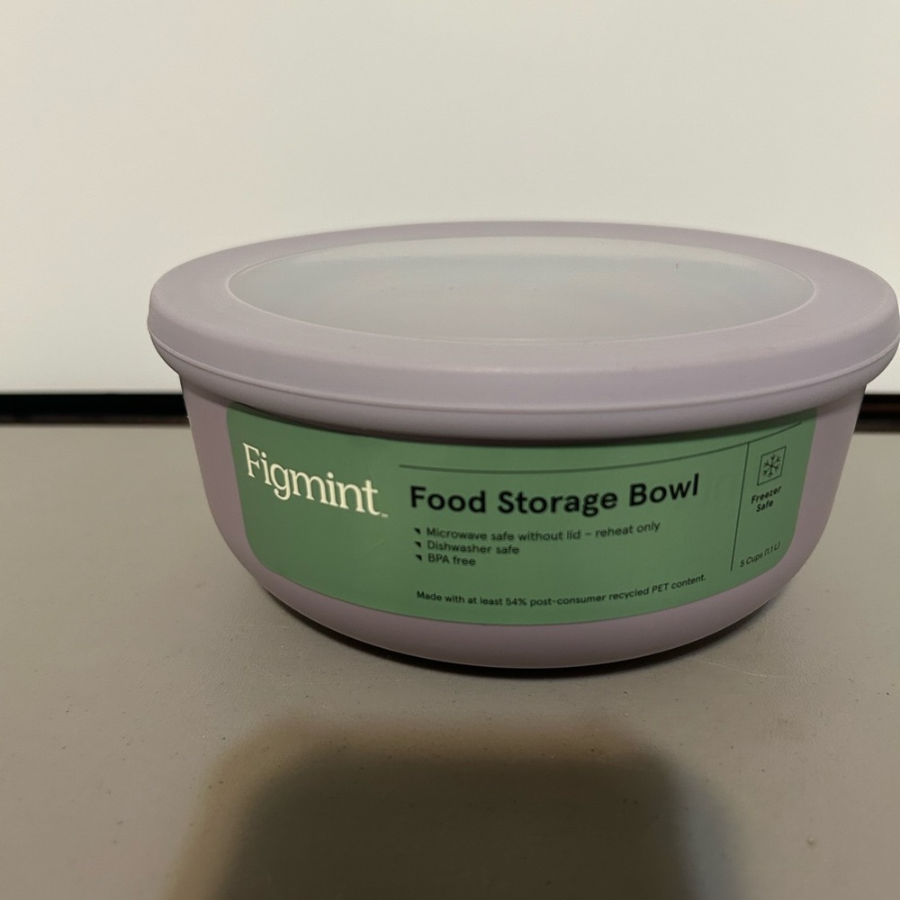 Mint Purple Food Storage Bowl 3pc set